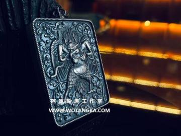 云纹大鹏金翅鸟嘎乌盒