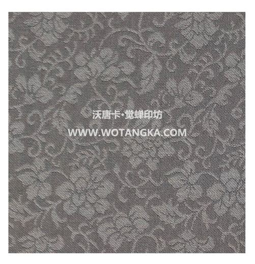 沃唐卡·觉蝉印坊装裱卡纸 MAT0109 梅兰布纹·深灰色 实物纹理图