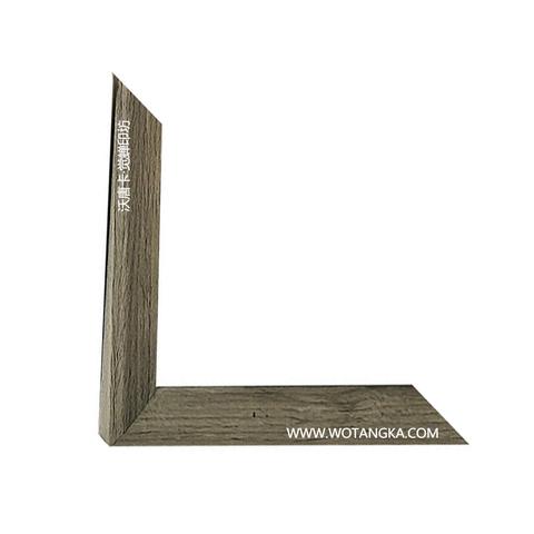 沃唐卡·觉蝉印坊画框 PictureFrame0139 灰橡木自然弦切木纹框条 实物图